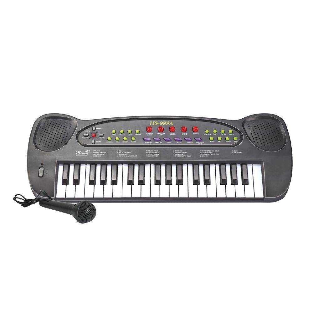 Piano teclado musical infantil sons variados seu lobato 