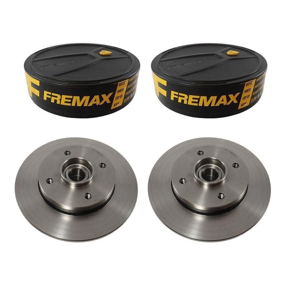 Par Disco De Freio Traseiro Citroen C3 Picasso C4 DS3 Peugeot 2008 208 307 SW Fremax