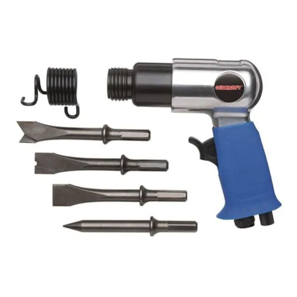 Martelete Profissional Pneumático 150 Mm 8pk Eda + 4 Pontas