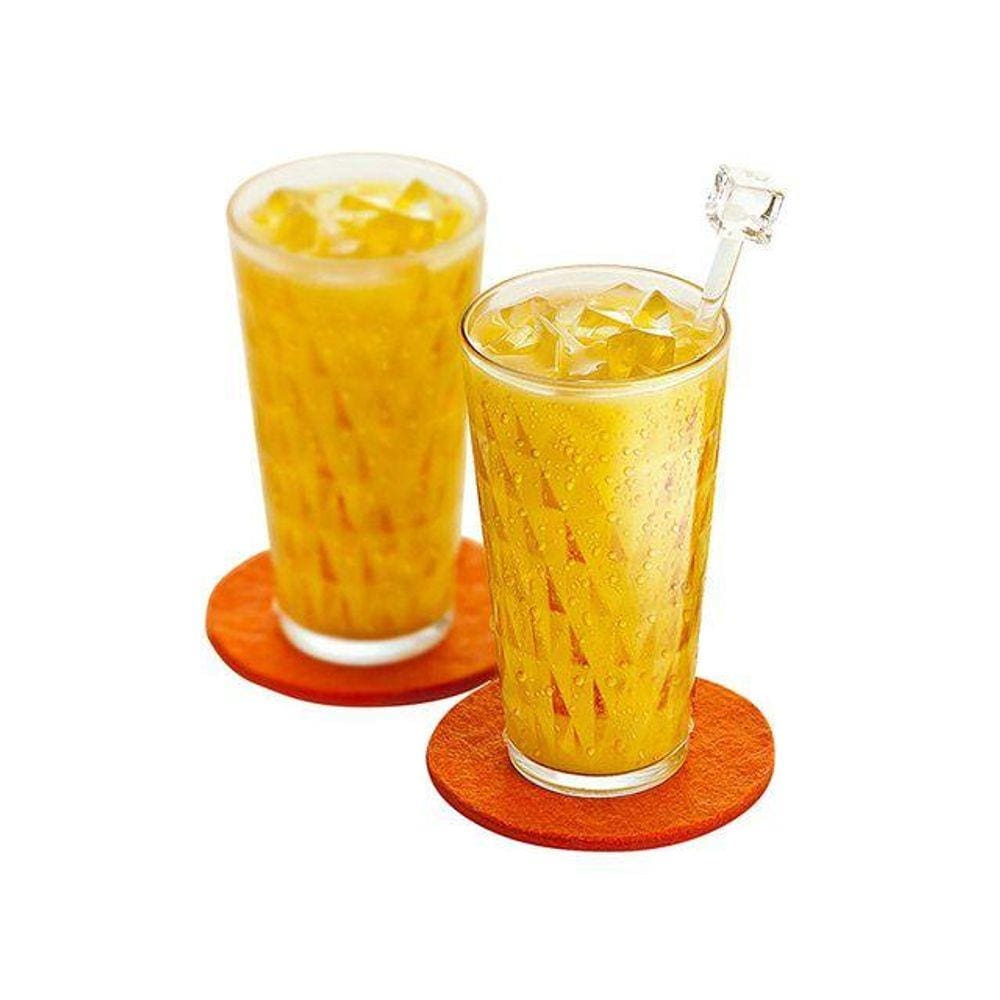 Jogo de 6 Copos de Vidro Vitrage Long Drink Nadir 350ml