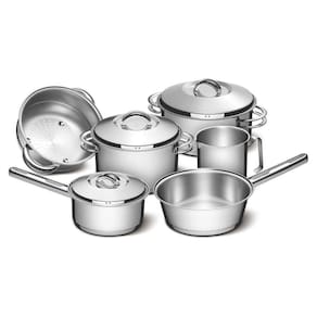 Conjunto de Panelas Solar 6 Peças em Aço Inox Tramontina