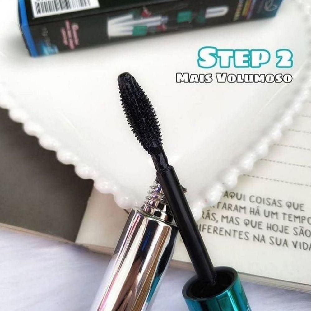 Mascara de Cilios 4D Prova Dagua 2 em 1 Febella