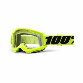 Oculos 100% Strata 2 Yellow Transparente Amarelo