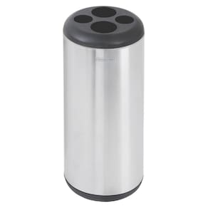 Lixeira Porta Copos 31 Litros em Aço Inox Tramontina