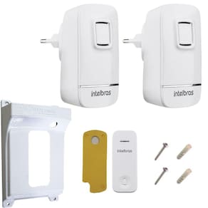 Campainha Sem Fio wifi Para 2 salas com protetor anti-furto