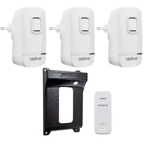 Campainha Sem Fio wifi Para 3 Ambientes protetor anti-furto