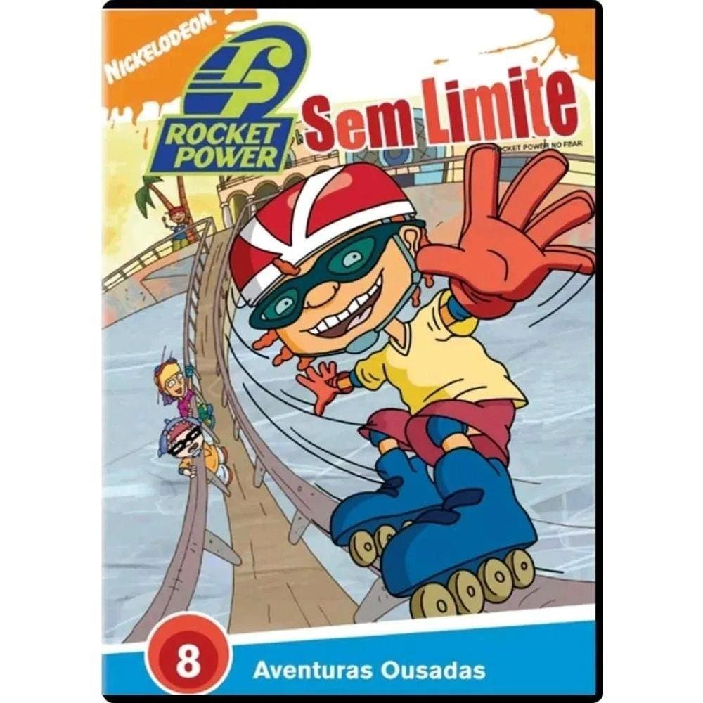 DVD Rocket Power - Sem Limites - PARAMOUNT