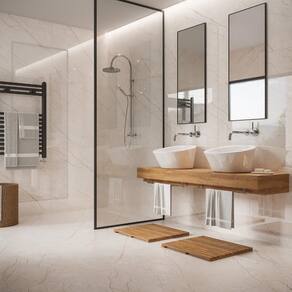 Porcelanato Golden B. Satin 90X90 Ret Cx2,4