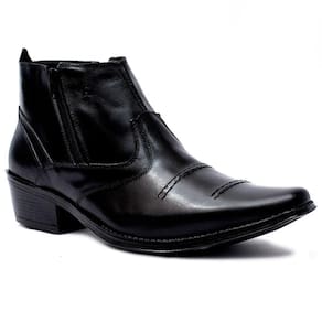 Bota Country Cla-Clê Masculina Couro Cano Curto Confortável