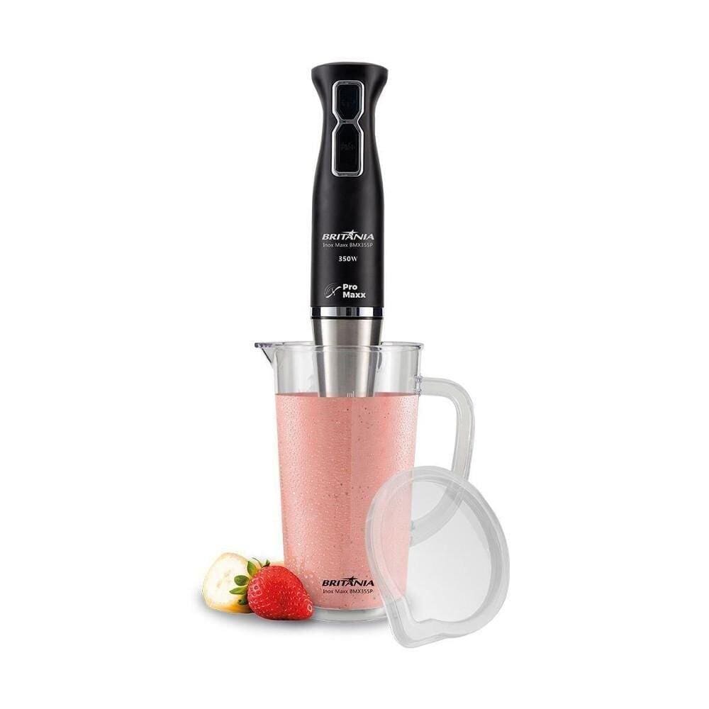 Mixer Britânia Inox Maxx BMX355P Preto
