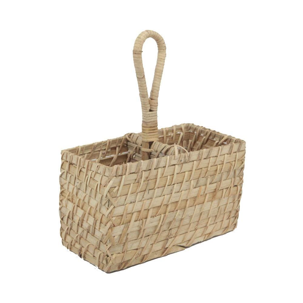 Porta Talher Le Quadrado Bambu 20x10cm