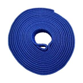 Abraçadeira de Velcr Rolo com 3 Metros Azul Muvc0005