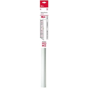 Veda Porta PVC com Adesivo 3m 80cm Rodo Silicone Branco Stamaco