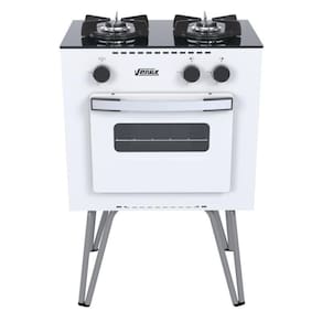 Fogao A Gas Mini Cook 2 Q Branco Gas Glp