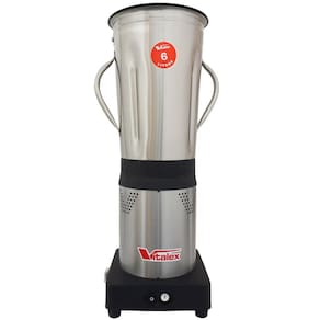 Liquidificador Industrial Baixa Rotação 6 Litros 1000W Profissional Copo Inox Bivolt Vitalex Lqi-06