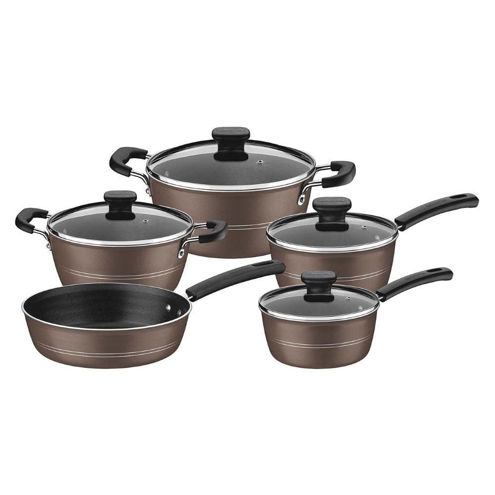 Conjunto de Panelas 5 Peças Sicília Avelã Tramontina