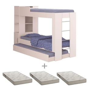 Beliche Cama Aux C/ 3 Colchões Ditália Treliche Cm-15