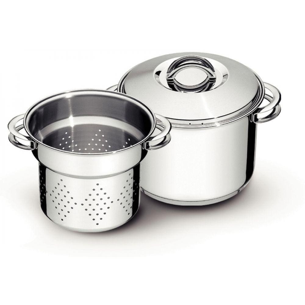 Jogo Cozi-pasta Solar em Aço Inox 24cm 8L Tramontina