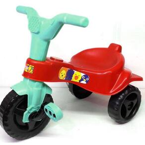 Triciclo Infantil Com Empurrador Velocita Vermelho - Bom Preço