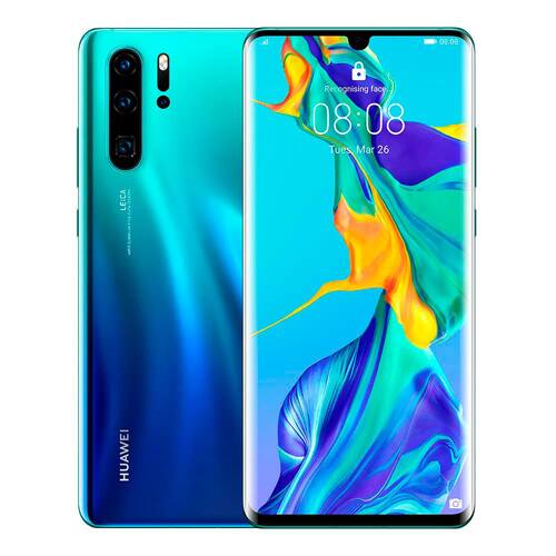 imagem-Smartphone Huawei P30 Pro Aurora 256GB, Dual Chip, Tela OLED de 6.4", 4G, Câmera Traseira Quádrupla, Android 9.0, Processador Octa-Core e 8GB de RAM