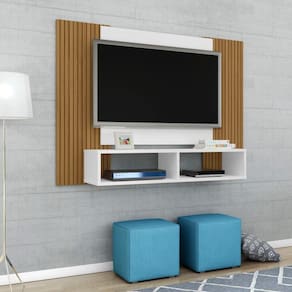 Painel para TV até 48 Polegadas 2 Nichos Navi Bechara