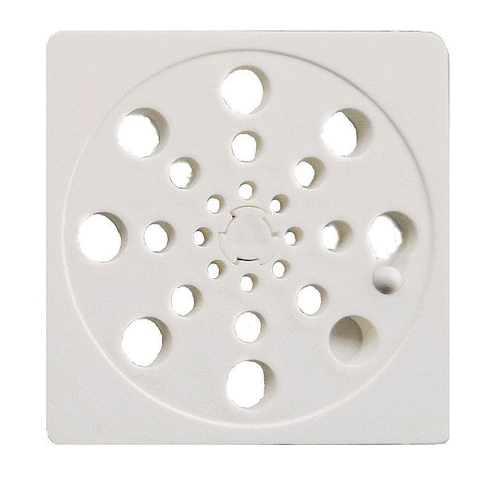 Grelha para ralo plástica quadrada japones Overtime 100mm