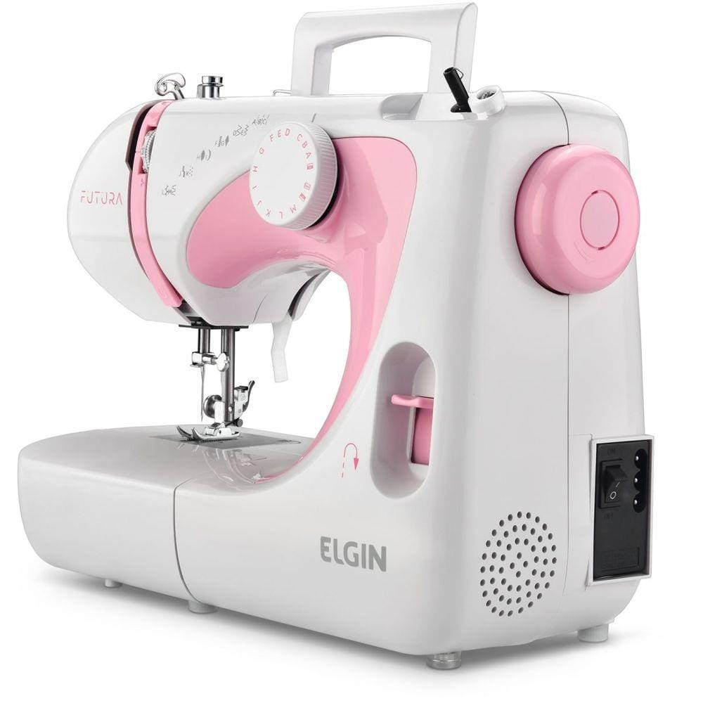 Maquina de Costura JX 2040 Futura Rosa 220V