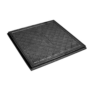 Tampa Caixa Gordura Inspeção Esgoto 40X40Cm Ferro Simples