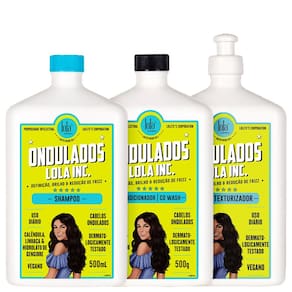Kit Lola Cosmetics Ondulados Trio (3 Produtos)