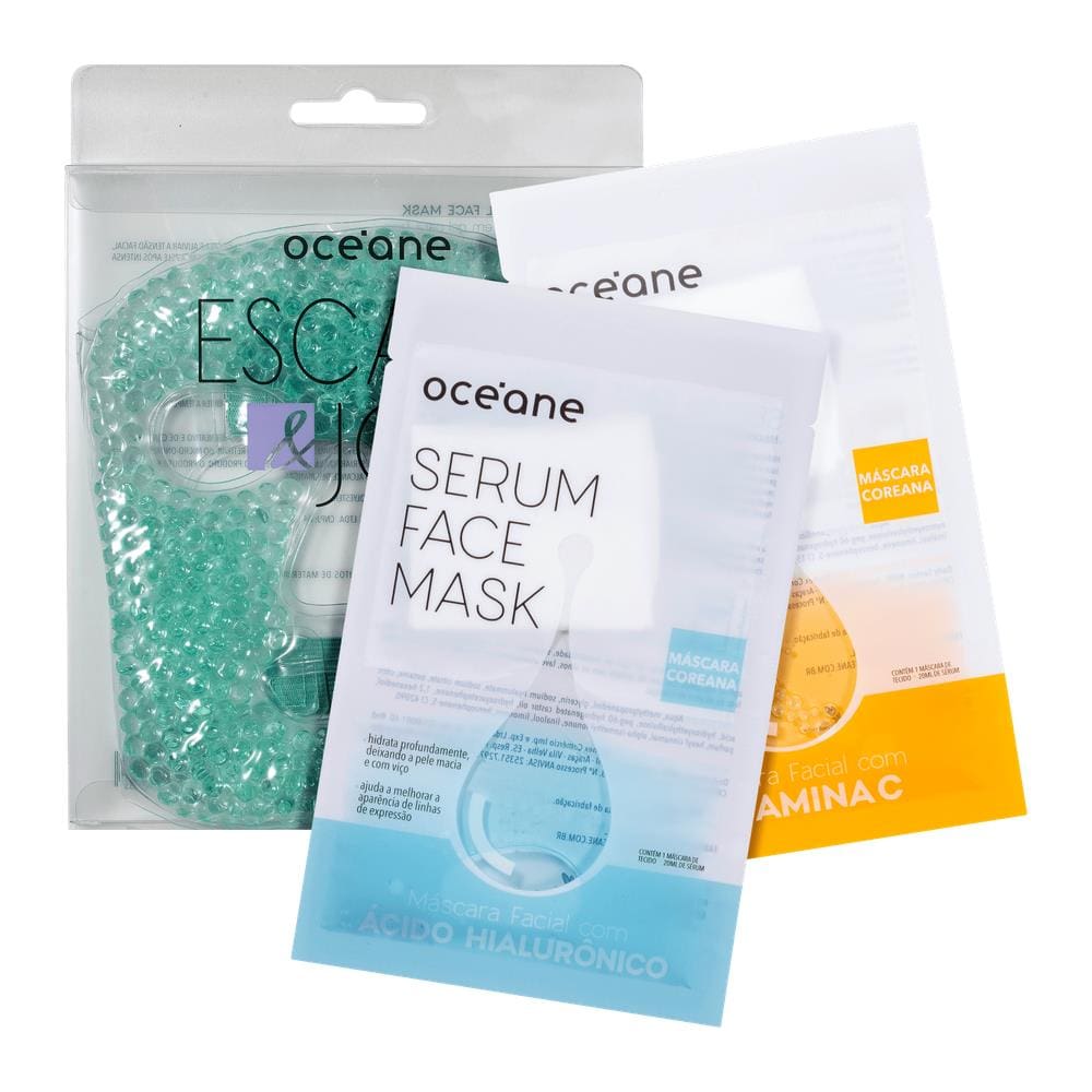 Kit Océane Pele de Porcelana (3 Produtos)