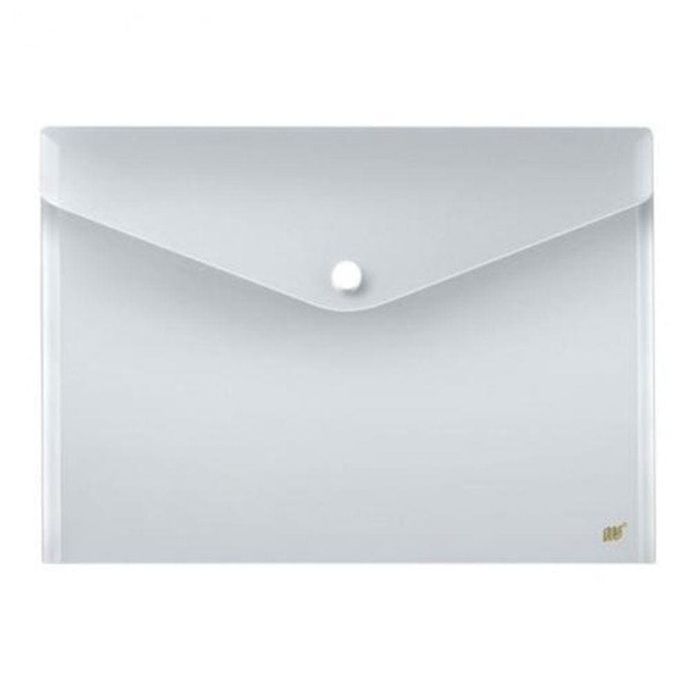 Envelope Plástico Com Botão A3 Cristal Db80A3/Cr Yes