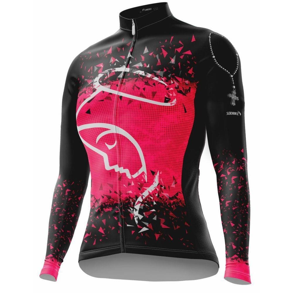 Camisa Ciclismo Sódbike NSA Pink Flanelada