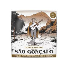 Encord. Sao Goncalo Baixo 045 Niquel P/baixo 5 CORDAS Leve