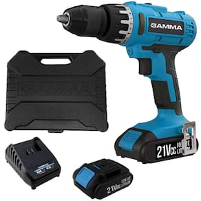 Furadeira Parafusadeira Impcto 1/2" 21,0v Bivolt Gamma - G12301