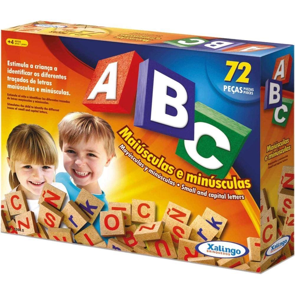 Jogo Abc Com 72 Pecas Xalingo