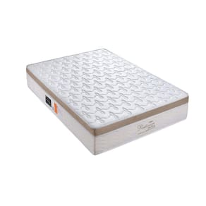 Colchão Solteiro 34cmx188mx134cm de Molas Prolástic Portinari Quality-Flex Branco