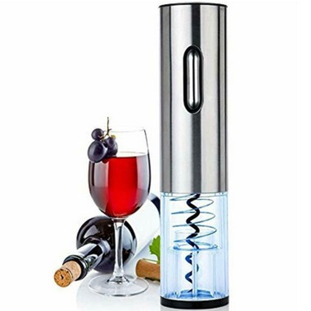 Abridor Vinho Saca Rolha Elétrico sem Fio Bateria Recarregável