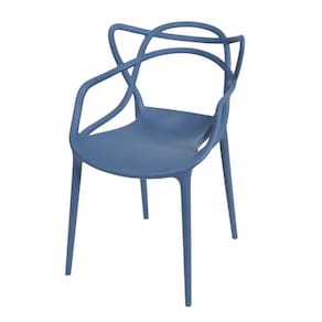 Cadeira para Sala de Estar Solna OR Design Azul Petróleo