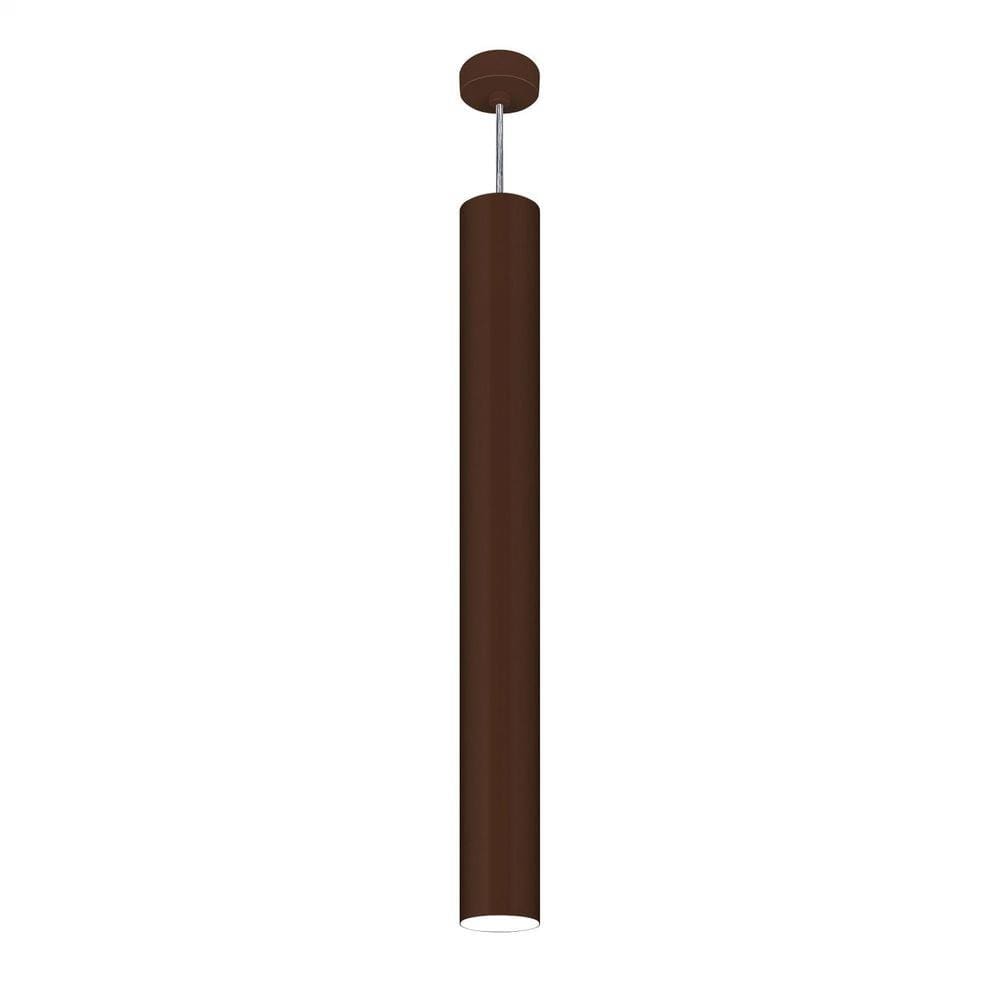 Pendente Viena Tubo 90 cm Conti Iluminação Café