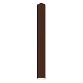 Plafon Viena Tubo 90cm Conti Iluminação Café