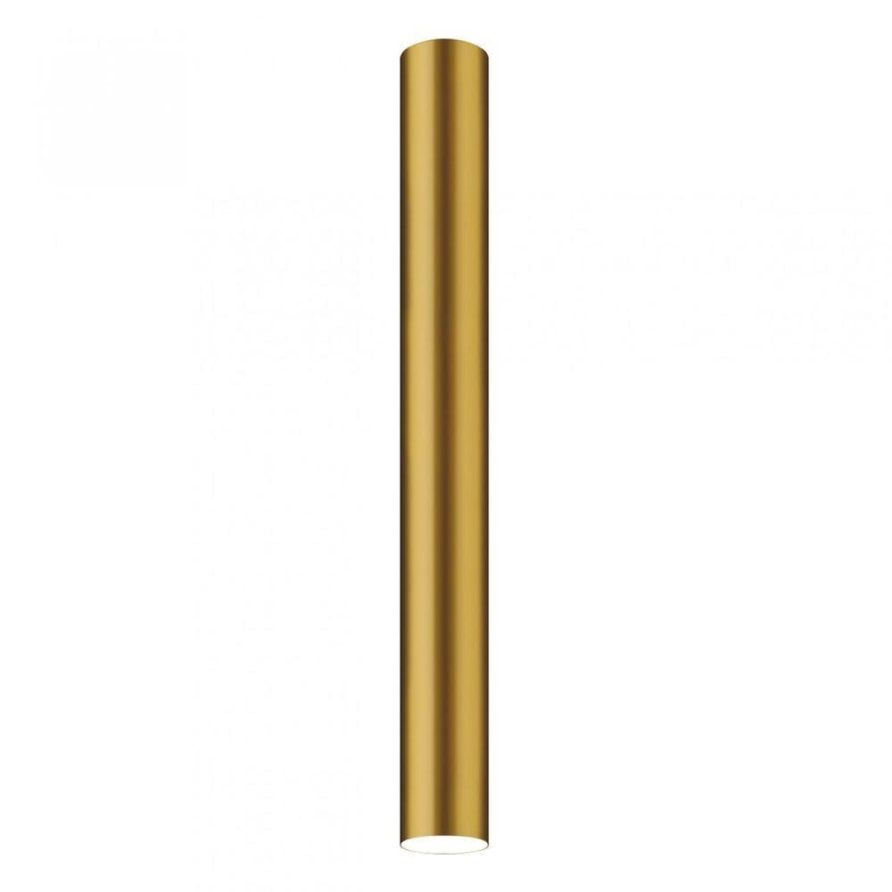 Plafon Viena Tubo 90cm Conti Iluminação Dourado