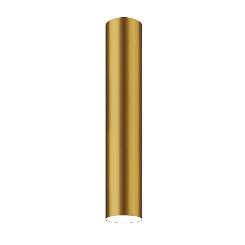 Plafon Viena Tubo 45cm Conti Iluminação Dourado
