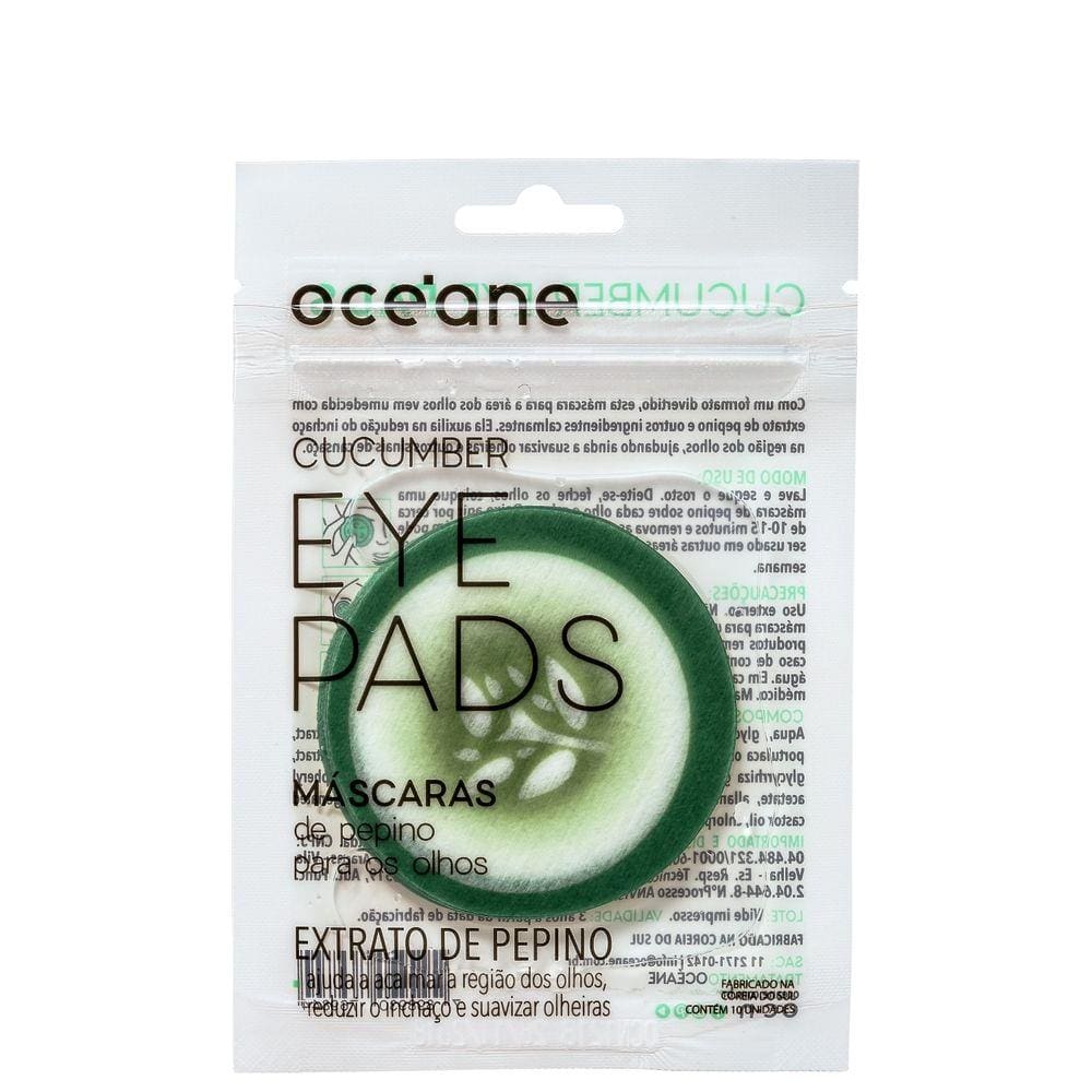 Océane Cucumber Eye Pads - Máscara para Área dos Olhos (10 Unidades)