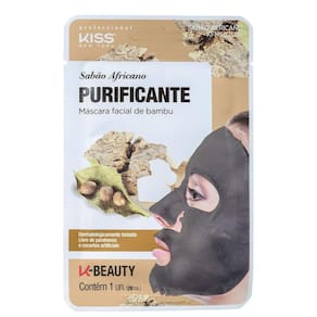 Kiss New York Sabão Africano Purificante - Máscara de Limpeza Facial 20ml