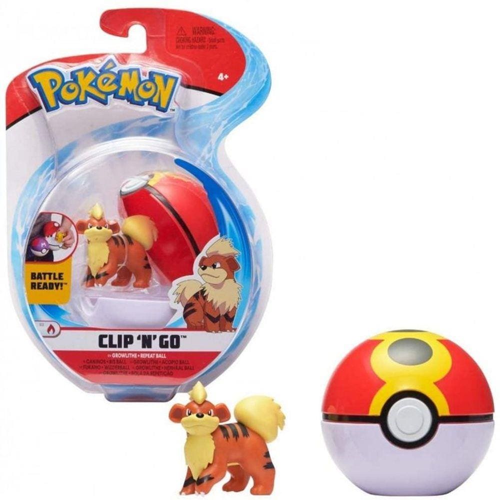 Pokémon - Ensemble de ceinture Clip 'N Go - Farfuret (Sneasel) +