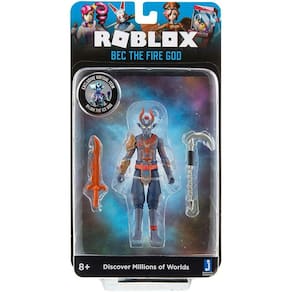 Boneco Articulado Bec The Fire God + Codigo Virtual - Roblox - 2222 SUNNY BRINQUEDOS