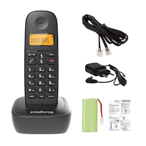 Telefone Sem Fio Alcance de 50 a 300 metros Multifuncional