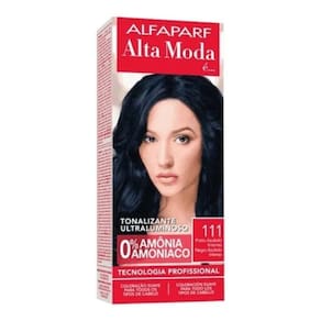 Alta Moda Tonalizante 111 Preto Azulado Intenso 150g