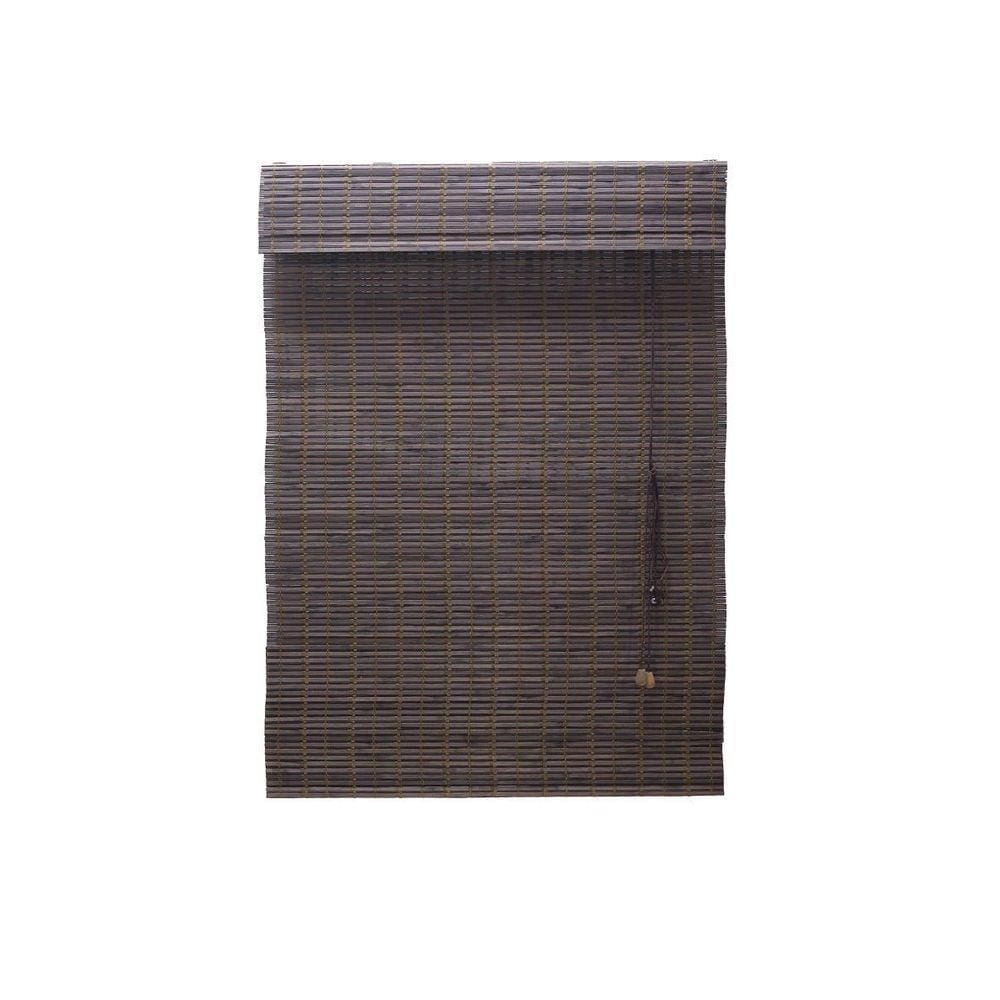 Persiana Bambu Romana Marrom 100 (L) X 220 (A) Cm Cortina