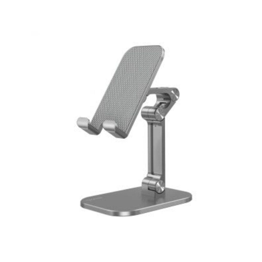 Suporte Para Smartphones E Tablets Dobravel Em Abs Cinza